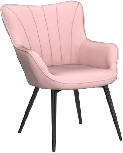 Miniatura 14 de Yaheetech Silla de comedor, 2 piezas, reposabrazos de tela, sillas de restaurante, sillas de recepción de hotel, silla de ocio, sofá, silla lateral,