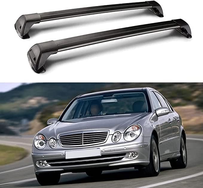 2PCS Fits for Mercedes Benz E Class W211 Sedan 20022008 Roof Bars