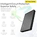 Nitecore Pocket 10000 Carbon Fiber Power Bank 10000mAh Fast Charging Portable Charger Battery Pack Dual USB-C Ports with Built-in USB-C Cable, Tag