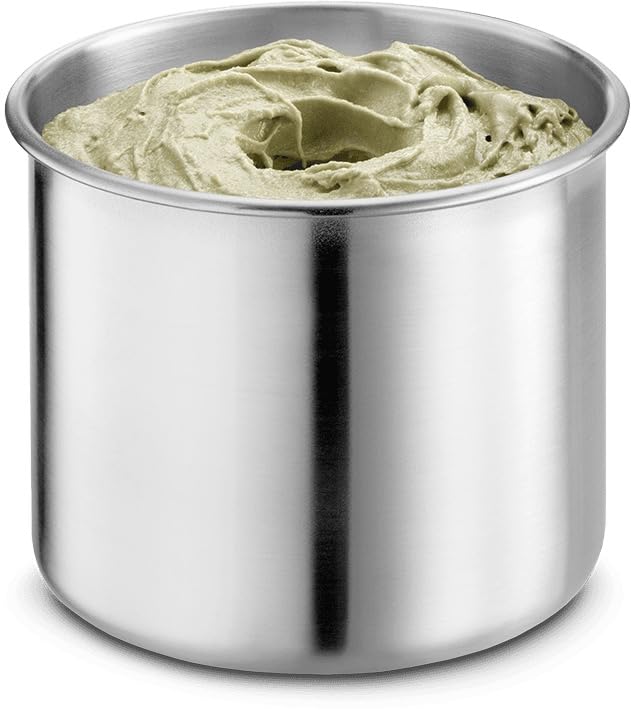 Image of Prockured Nemox Gelatissimo Exclusive i-Green Ice Cream Maker | 1.7 L Stainless Steel Bowl | 140 W Eco Motor | Professional Gelato & Ice Cream Machine for Home & Cafe Use