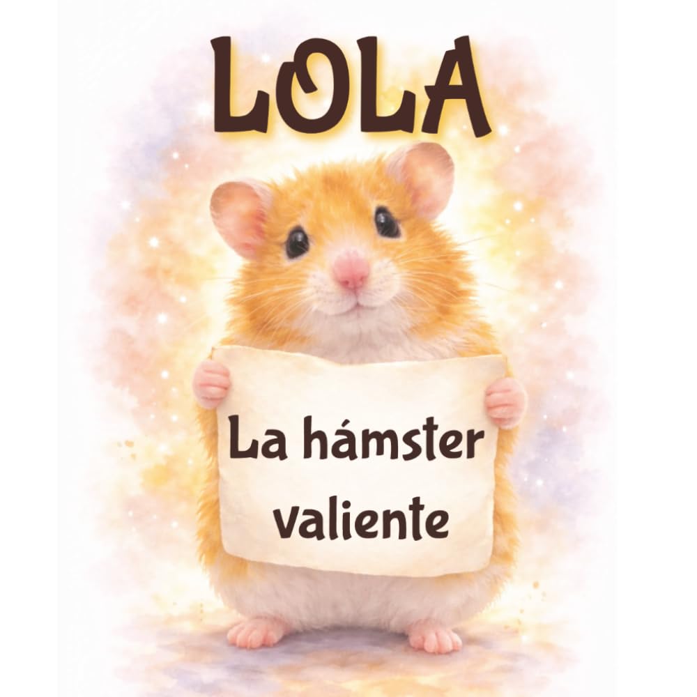 Lola, la hámster valiente: Una historia verdadera sobre resiliencia y valentía | Cuento infantil sobre emociones, confianza y familia | 32 páginas (Spanish Edition)