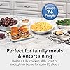 Hamilton Beach Portable 6 Quart Set & Forget Digital Programmable Slow Cooker with Lid Lock, Temperature Probe & Defrost Setting, Dishwasher Safe Crock & Lid, Silver (33869)