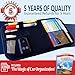 Fancy Mobility Car Sun Visor Organizer - Auto Accessories Document Holder - Car, Truck, SUV Registration & Insurance Storage Pouch - Road Trip Essential Gift for Any Driver - Comes With a Unique eBook