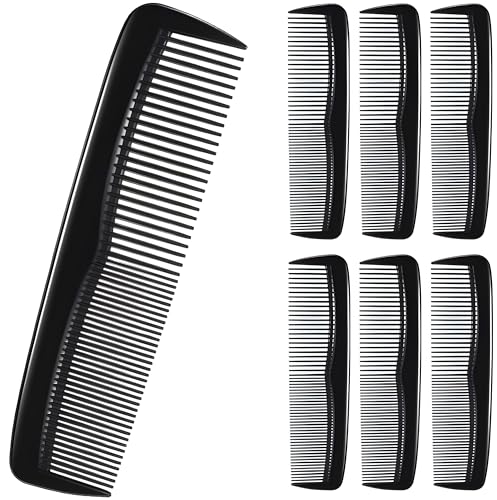 Pack de 7 Peines Flexibles Negros de 5 Pulgadas miniatura 7
