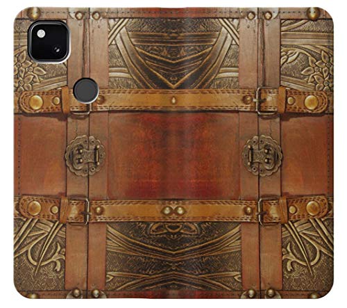 Housse cuir Google Pixel 4a étui clapet protection antichoc rabat - 3