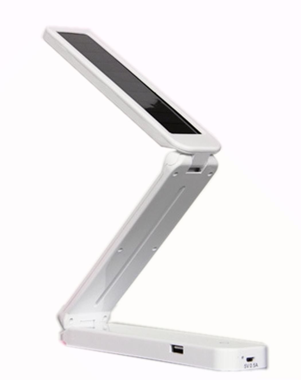 Addfun®Solar Led Lights,Portable Folded Table Lamps for Bedroom Lighting|Outdoor Emergency|Fishing|Hiking|Camping Tent with USB Charger,White