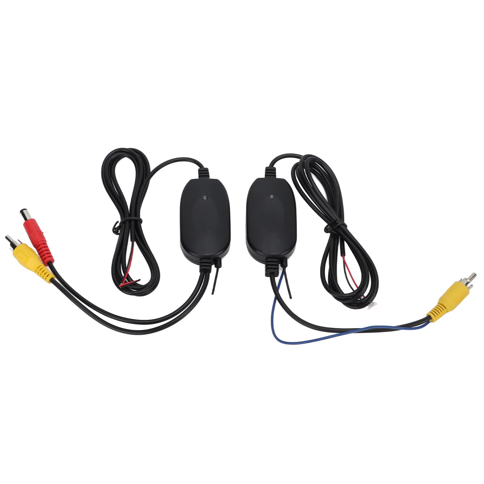 Ejoyous Kit Receptor Transmisor de Vídeo Inalámbrico Resistente Al Agua con Interfaz GPS AVIN para de Cámara de Respaldo Universal para Coche (con Cable DVD)
