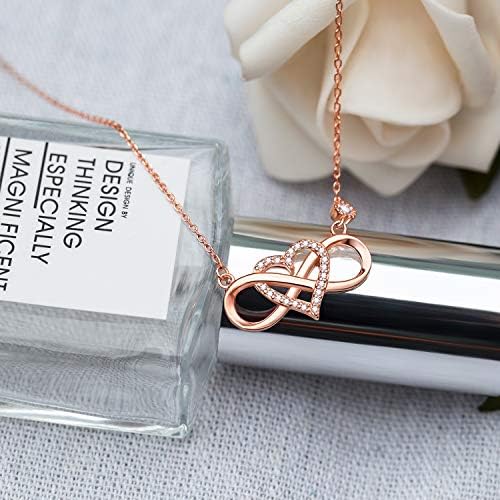 valentines day necklace for her being unboxed