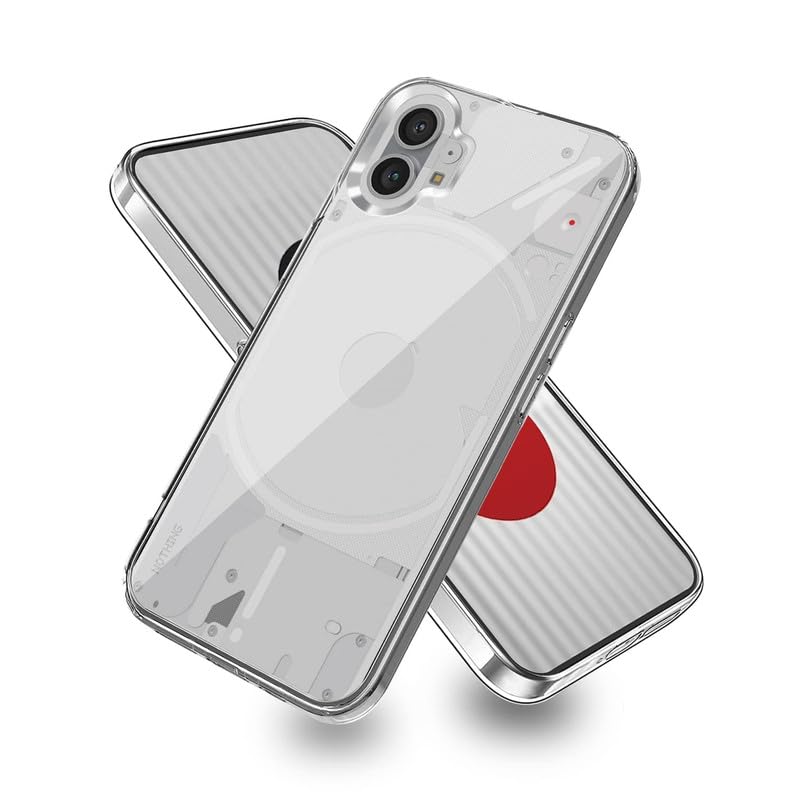 Image of Case Creation Brand - Mobile Cover for Nothing Phone 1 5G (Soft & Flexible Back Case), Transparent