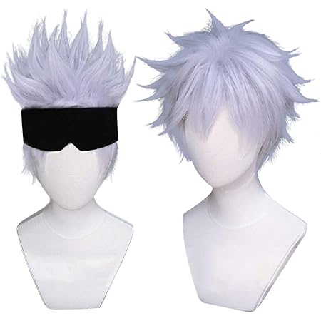 Amazon Cosplaysky 五条悟 コスプレ グッズ ごじょうさとる コスプレ アイマスク 目隠し 弾力性高い グッズ ハロウイン 仮装 変装 撮影 クリスマス コスプレ 仮装 通販