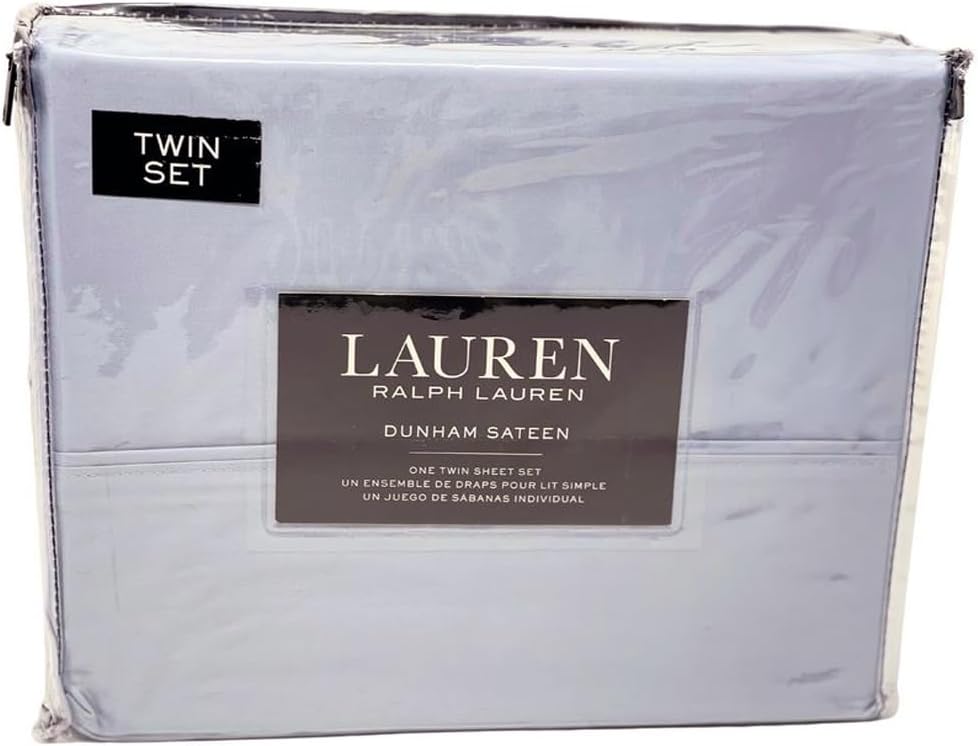 Ralph Lauren Dunham Celestial Blue Sheet Set Twin