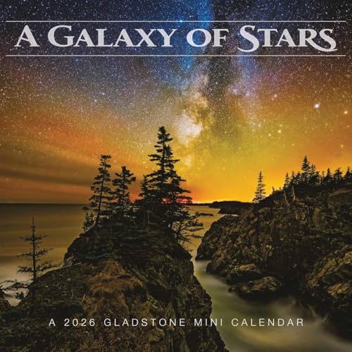 Gladstone Media, Galaxy of Stars 2026 Mini Wall Calendar