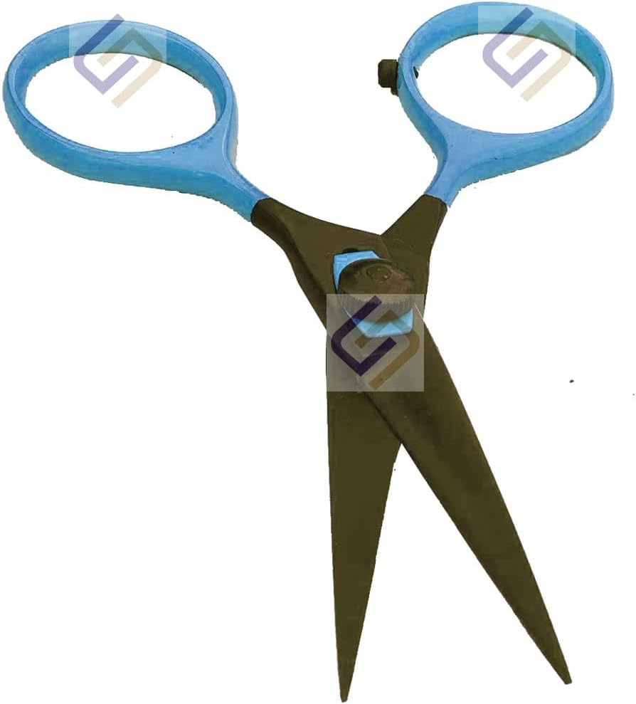 NUS Pro Fly Tying Tool Kit Gift Set (10 Premium Tools) Free Razor Scissor (Blue)