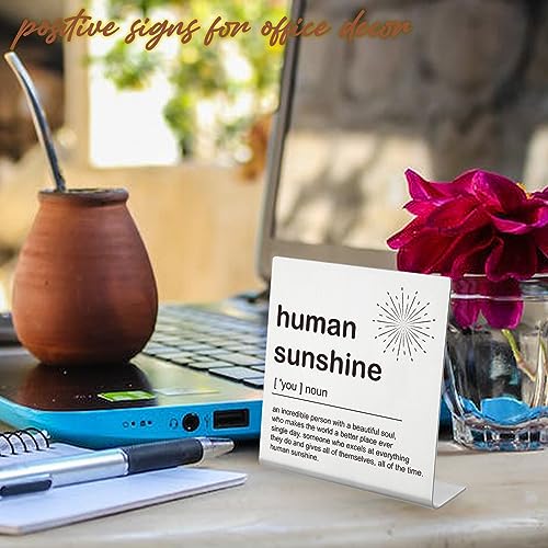 Uplifting Gifts for Women Friend Office Desk Decor Inspirational Quotes Work Plaque Gift for Girls Sister Motivational Motto Sign for Teacher Coworker Daughter Home Bedroom Living Room Decorative