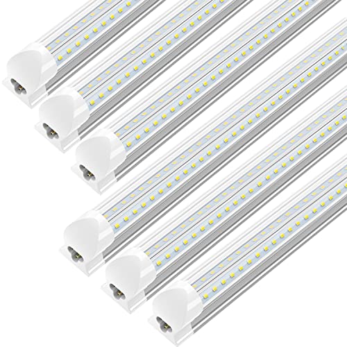 JESLED LED Shop Lights 4FT 7500LM, 3CCT...