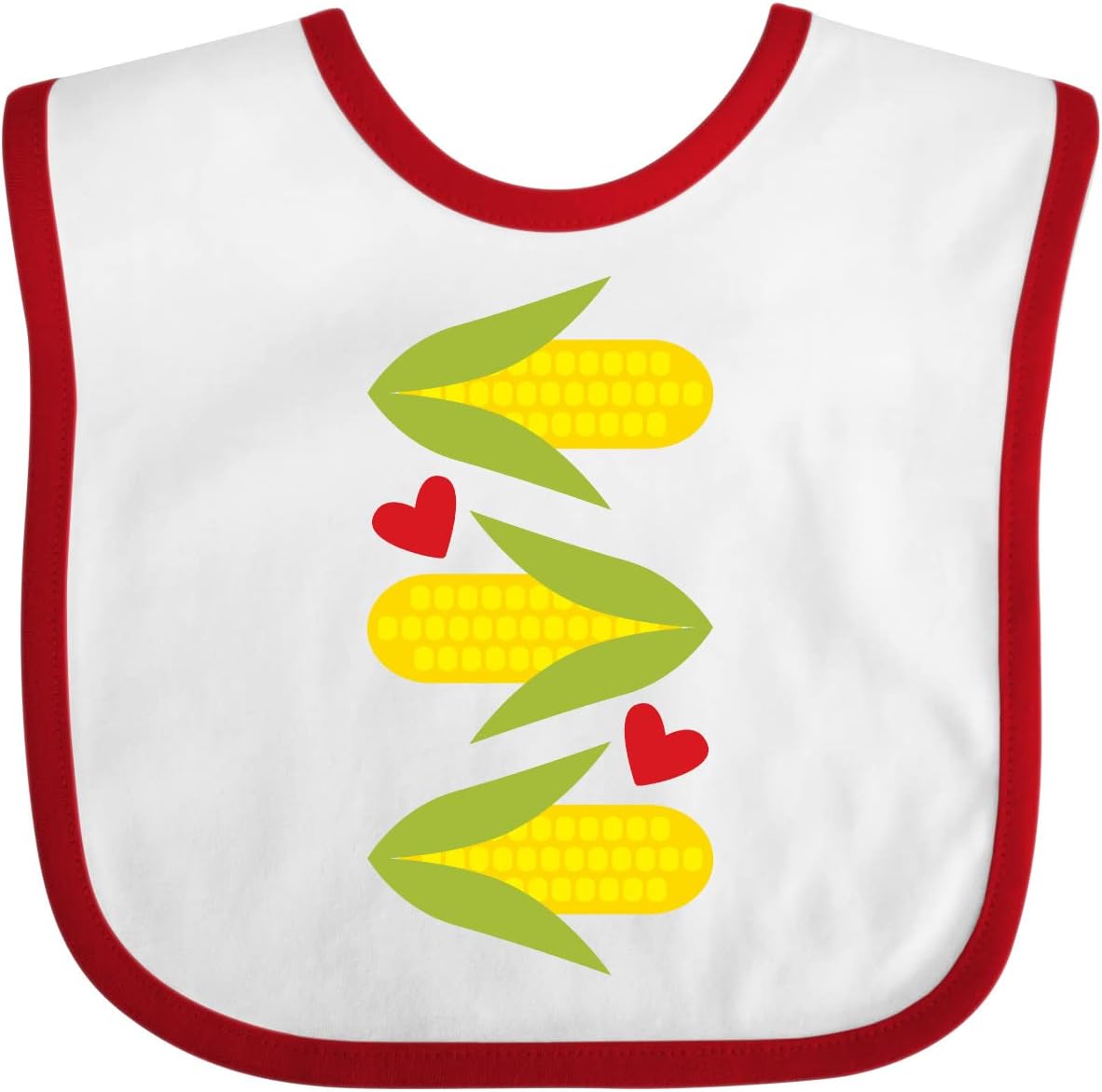 inktastic Corn Lover - Corn on the Cob Baby Bib