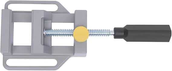 Universal Drill Press Stand, Aluminium Alloy Electric Drill Press Stand Tool, Drilling Pedestal Clamp Holder for Hand Drills (1.4-1.6inch Clamping Diameter)