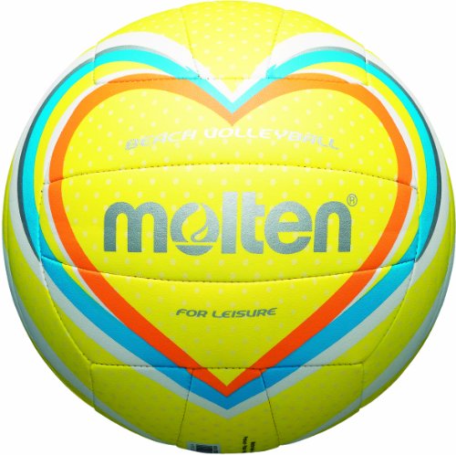  Molten Ballon de Beach Volley Taille 5 Jaune/B...