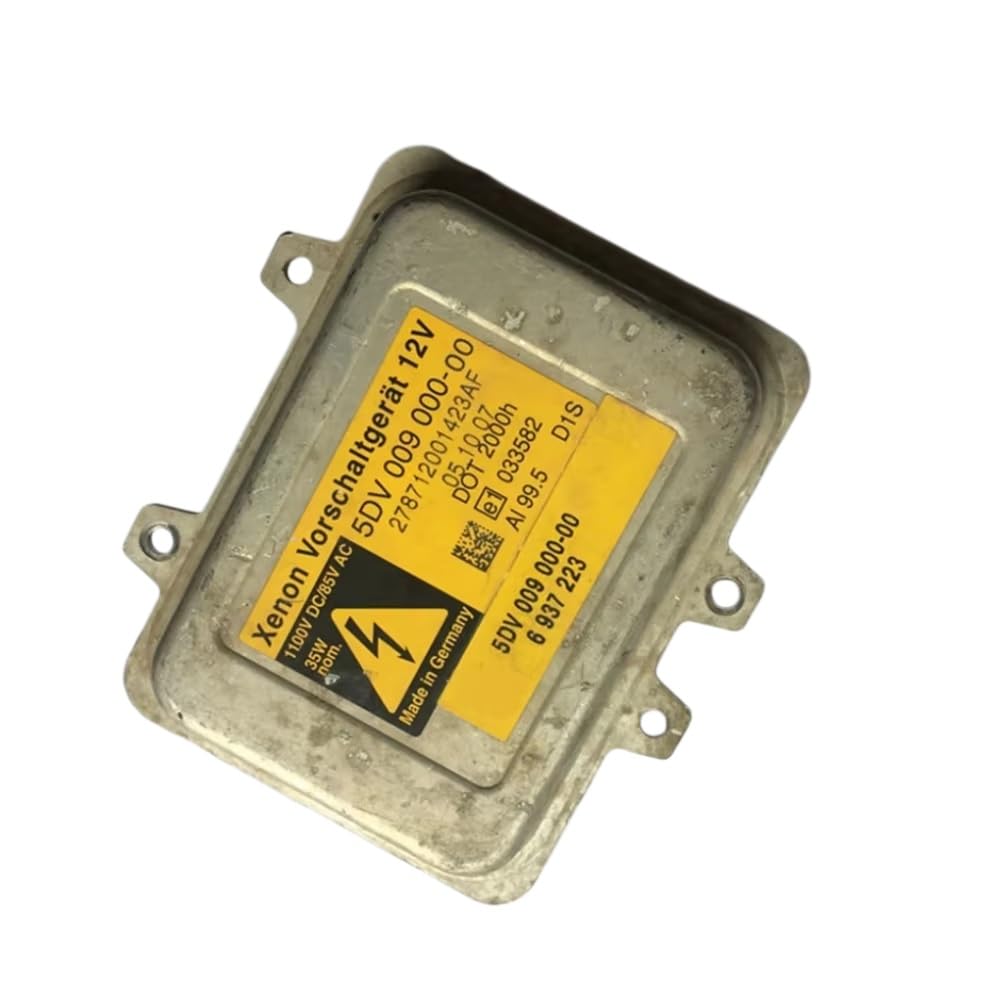 Llyixuai 5Dv009000-00-Yellow D1s 12767670 5Dv009000-00 Xenon Headlight Ballast For Benz For Land For Rover For Hyundai 5Dv00900000 Control Module(5Dv009000-00-Yellow)
