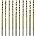 HTS 116Z8 10 Pc Titanium Coated Twist Drill Bits (54)