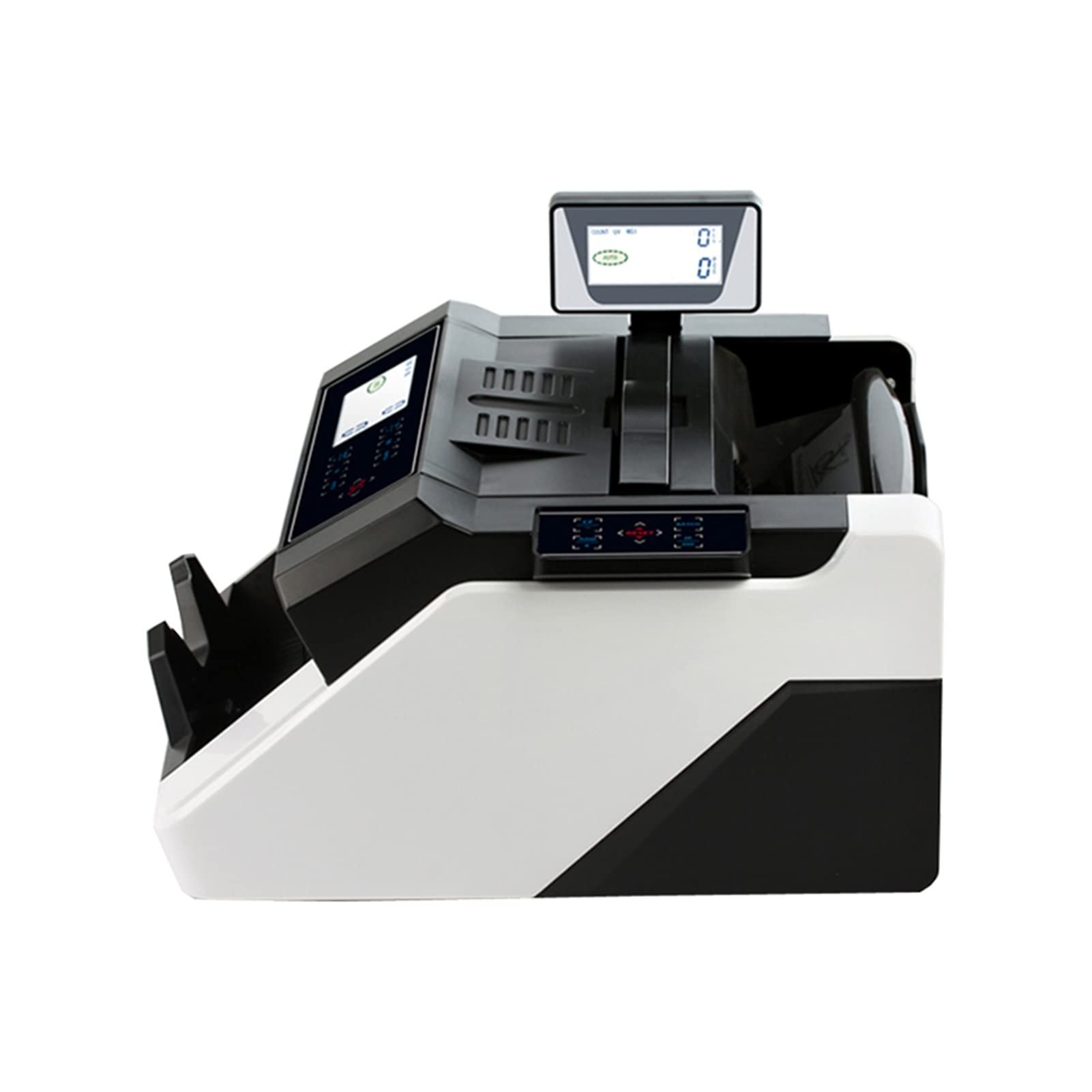 Liczarka do Pieniędzy Maszyna pieniężna UV/mg/mt/dd Wykrywanie maszyny do liczenia gotówki z rachunkiem za pomocą DOPROWADZIŁO Wyświetl Waluty Banknot Counter HS-108(EUR)