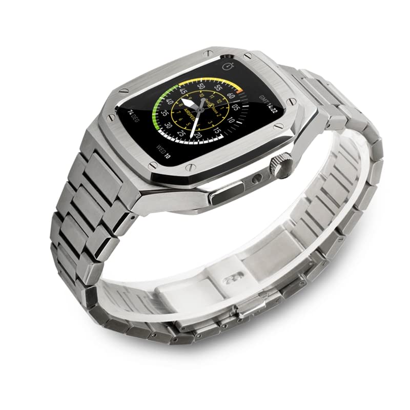 Bracelets iWatch acier inoxydable antichoc avec coque intégrée - 2