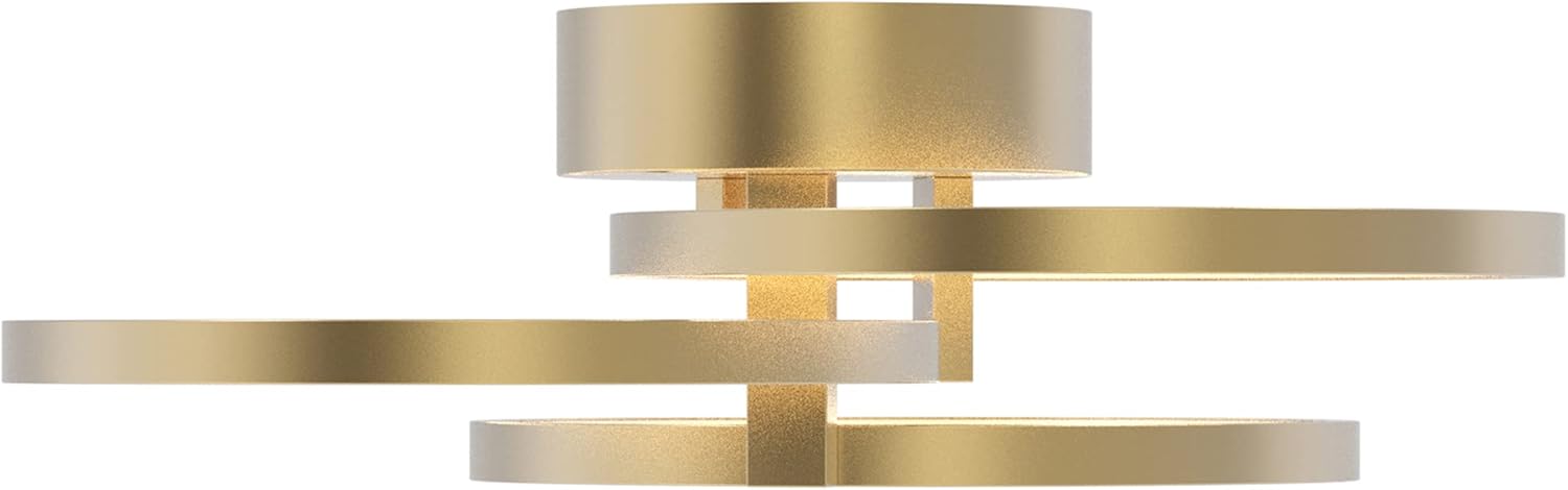 Orion Flushmount LED 26W 1000Lm 120V - Satin Brass