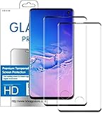 COMPATIBLE AVEC SAMSUNG GALAXY S10 : Ce pack de 2 films en verre trempé est conçu sur mesure pour épouser parfaitement les courbes de votre écran. Grâce à la technologie de pliage thermique 3D, il assure une couverture bord à bord, protégeant ainsi l'intégralité de la surface d'affichage contre les chocs et les bris.