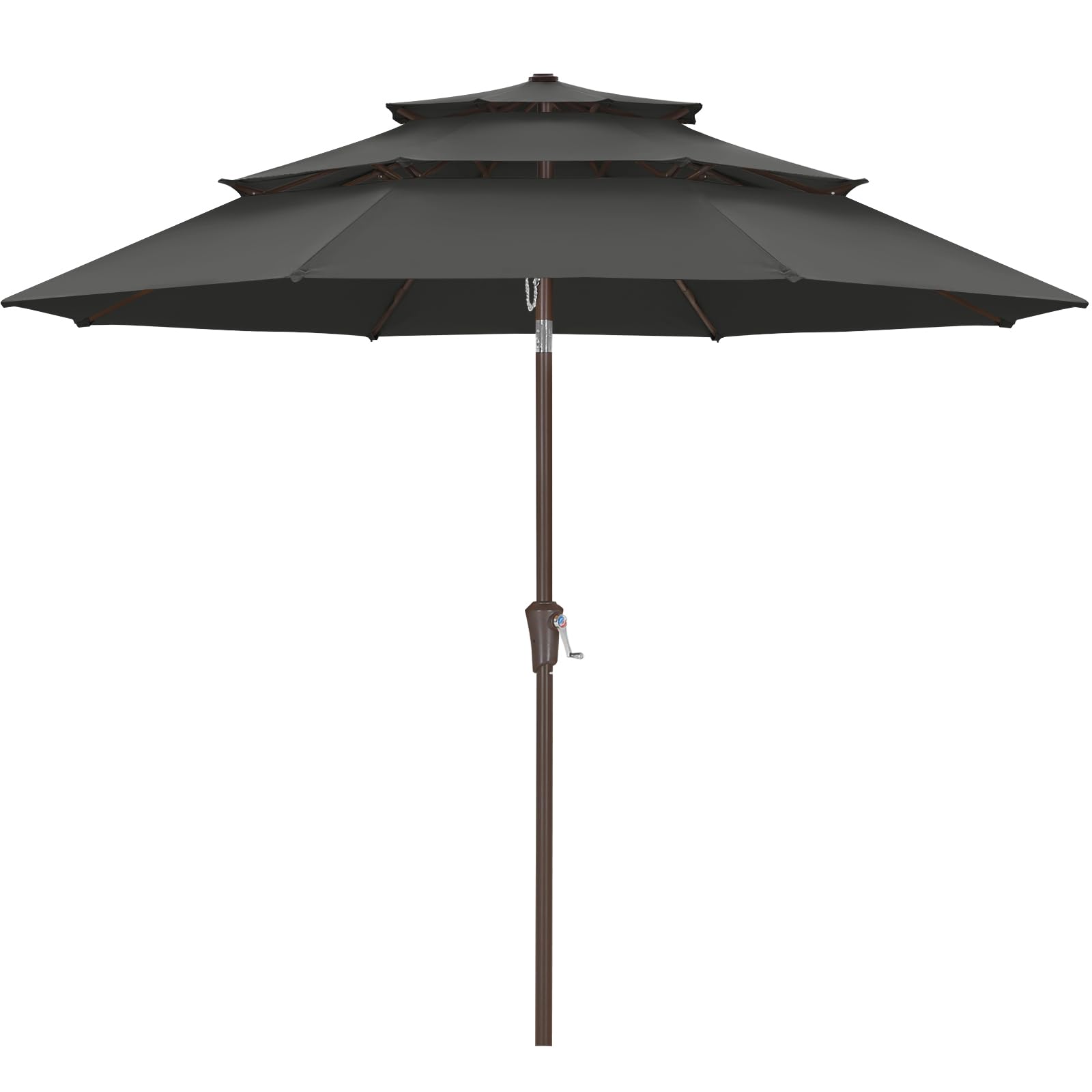 9 royal blue patio umbrella Formosa Covers 9ft Umbrella Replacement Canopy 8 Ribs in Royal (Canopy Only)