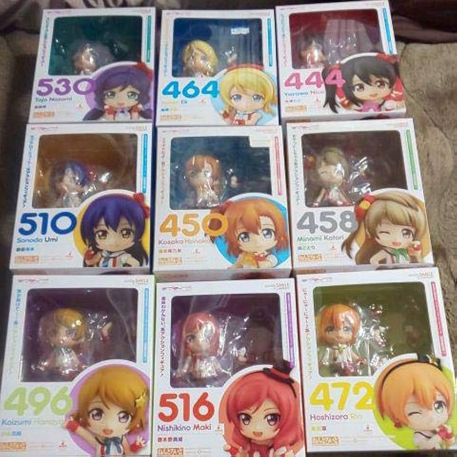 ラブライブ μ's ねんどろいど 全種セット 新品未開封 9人 ラブライブ μ's ねんどろいど 全種セット 新品未開封 9人