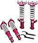 Godspeed MSS1098-A MonoSS Coilover Lowering Kit, Fully Adjustable, Ride Height, Spring Tension And 16 Click Damping, compatible with Mitsubishi Eclipse (4G) 2006-12