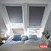 VELUX Original Cortina de Oscurecimiento (DKL), Marco Blanco, M04, 304, 1, Blanco