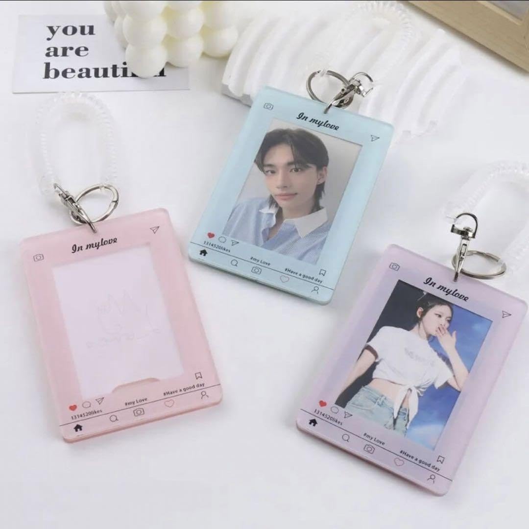 Amazon.co.jp: トレカケース インスタ風 青 水色 ブルー : おもちゃ