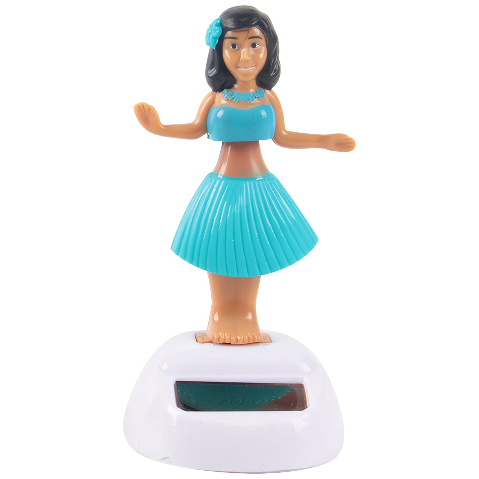 HoveeLuty Girl Dashboard Doll, 3.9 Inch Solar Hula Dancer Dashboard Bobble, Heat/Fade-Resistant Hawaiian Bobbleheads for Car Office Home Hula Dancer Bobble Bobbleheads