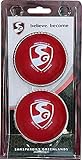SG Synthetic Cricket Balls SupaSoft (2 Ball Pack),Multicolour