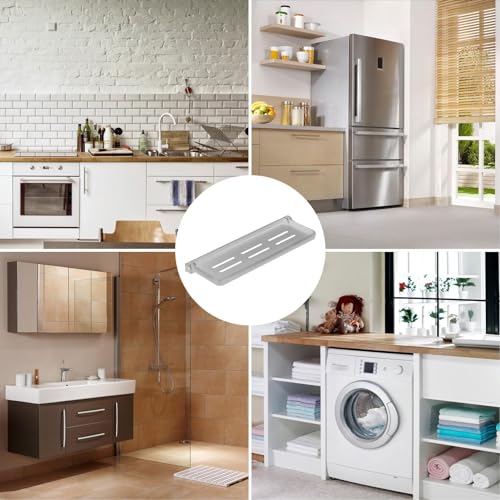 Étagère murale pliable pour salle de bain au design épuré et durable
