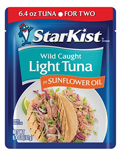 Image of StarKist Chunk Light Tuna in Sunflower Oil, 6.4 Ounce (Pack of 6)