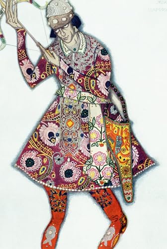 Lienzo decorativo de Leon Bakst para transformar tu salón con arte clásico de 60x90cm