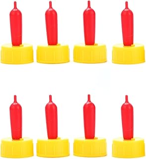 8 Pack Goat Nipple Bottles - Nipple for Feeding Goats - Soft Rubber Pacifier for Nursing Lambs and Goat Kids - Essential Supplies for Feeding Goats - The Miracle Nipple Bottle Pops Included