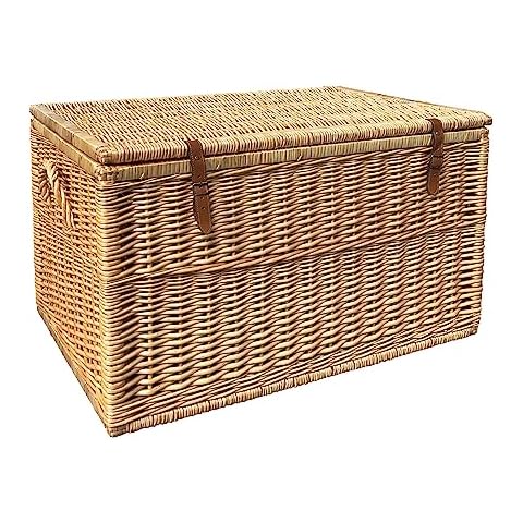 Arthur Cameron Deluxe Modena Wicker Storage Chest Cover