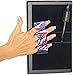 LAZY-HANDS Heavy-Duty 4-Loop Grips (x2 Grips) for MS Surface with Stylus Grip - XL - Flags