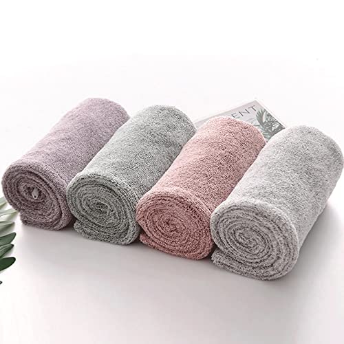 Sèche-cheveux en fibre de bambou serviette sèche turban bath wrap hat quick cap