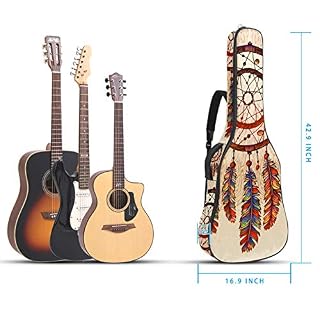 Housse pour guitare classique, housse pour guitare classique, motif tribal ethnique. - Les Beatles, Paul McCartney, John Lennon, RIngo Starr, George Harrison Housse pour guitare classique, housse pour guitare classique, motif tribal ethnique. – Image 5