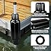 Dock Post Bumpers 2 Pack, Slide-Over Post Dock Fender Bumper for Marine Vertical Protection, Boat Dock Pole Bumpers, Fits up to 2
