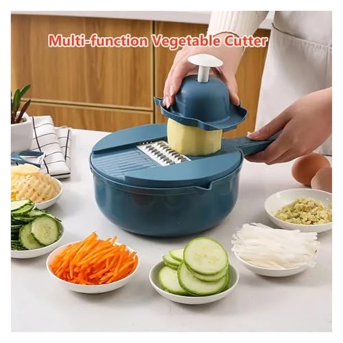 Cortadora Manual Multiusos 9 en 1 para Verduras miniatura 3