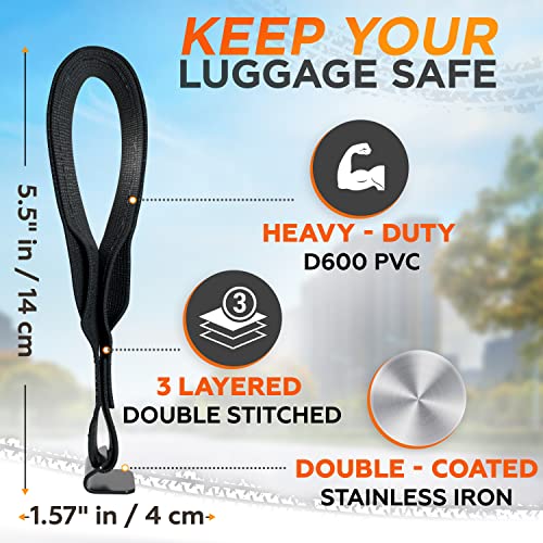 Roofpax 6 Rooftop Cargo Tie Down Hook Straps For Strapping Down Any Car Top Luggage. Waterproof, Attaches To Car Door Frame, Patent Registered, Extended Warranty! #TOP1