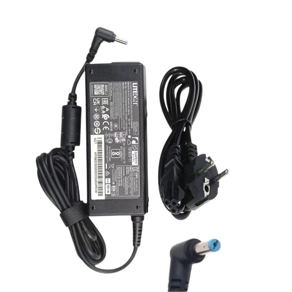 Cargador 90W PA-1900-32 con alta disipación térmica y cable US reforzado