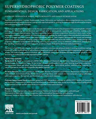 Superhydrophobic Polymer Coatings: Fundamentals, Design, Fabrication, and Applications