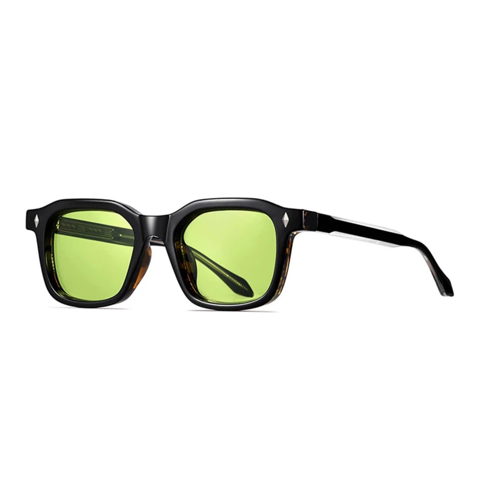 Gafas de sol de lujo retro para hombre, con remaches de moda para mujer, UV400, estilo punk.