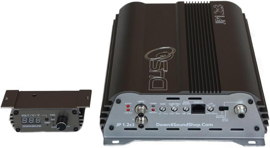 DOWN4SOUND JP1.2Z3 Gray | 1200W RMS - 4 2 1 Any-OHM Amplifier